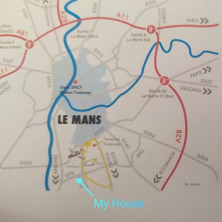 Chambres Le Mans 24 Heures Arnage Exterior photo